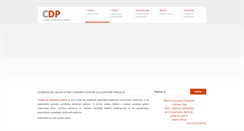 Desktop Screenshot of cdp.nadskofija-maribor.si